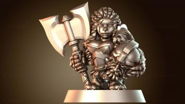 3D модель Хильда Железный Коготь (STL)