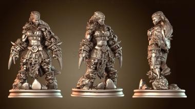 3D модель Хильда тихая (STL)