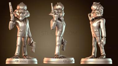 3D модель Хит Обезьяна (STL)