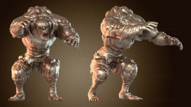 3D модель Ходьба зомби, контролируемая Улей (STL)