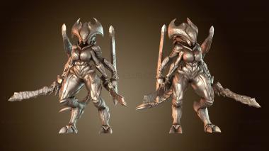 3D модель Быстрый воин улья (STL)