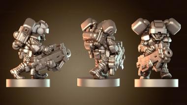 3D модель HMG в движении (STL)