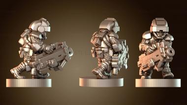 3D модель HMG на ходу, свободный (STL)