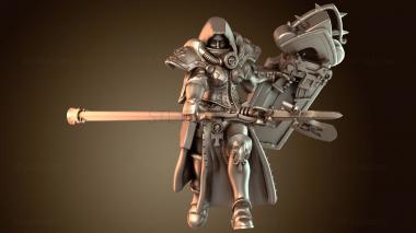 3D модель Алебардист Священной Римской империи (STL)