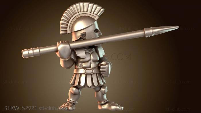 Military Воин-гоплит, вооруженный щитом