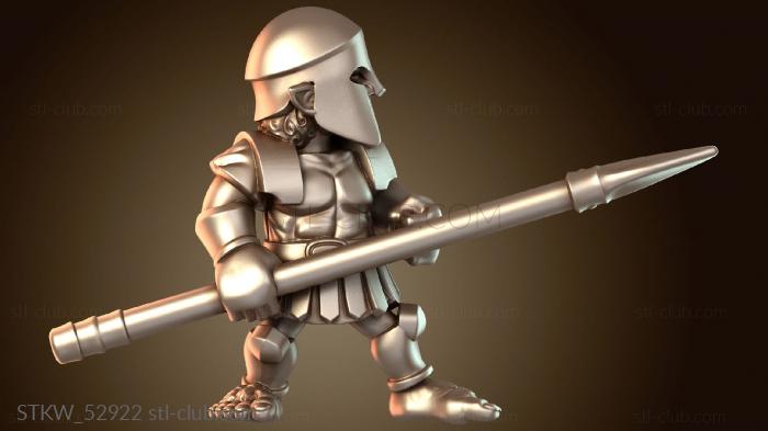 Military Воин-гоплит стойкий