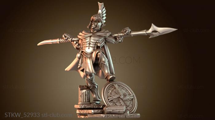 Military Гоплиты Светлые Эльфы Копейщики