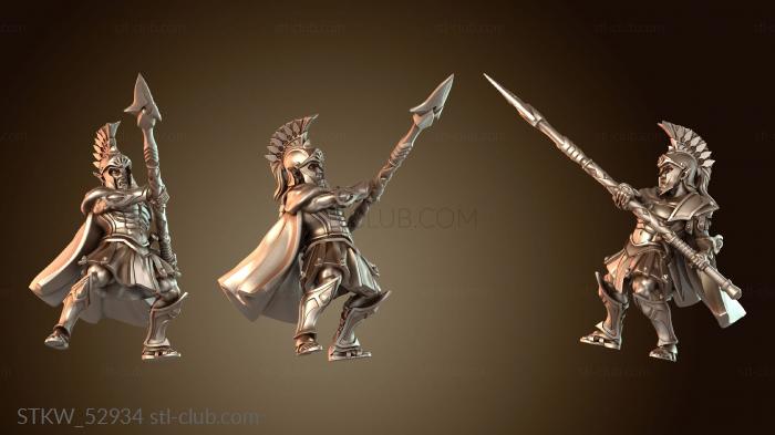 Military Гоплиты Светлые Эльфы Копейщики Бесстрашные