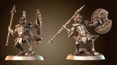 3D модель Гоплиты легкие дикие (STL)