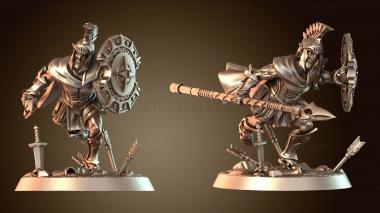 3D модель Гоплиты легкие молодые (STL)