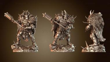 3D модель Кровать Планеты Гнева Орды (STL)