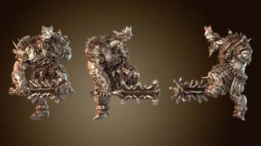 3D модель Планета Гнева Орд Вратогар изначальный (STL)