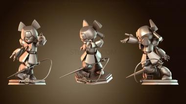 3D модель Рука Хорнет Найт и Брасс Медаботс (STL)