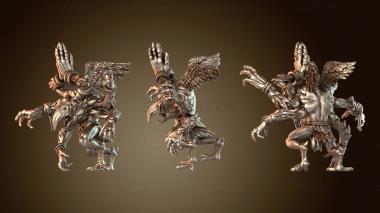 3D модель Ужасы преследуют (STL)