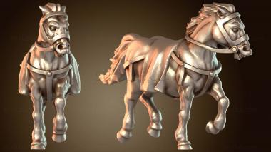 3D модель ЛОШАДЬ (STL)