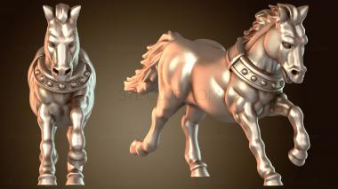 3D модель КОНЬ бронированный (STL)