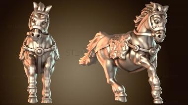 3D модель ЛОШАДЬ быстр (STL)