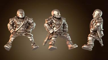 3D модель ЛОШАДЬ бдительная (STL)