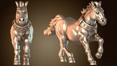 3D модель ЛОШАДЬ неумолимая (STL)