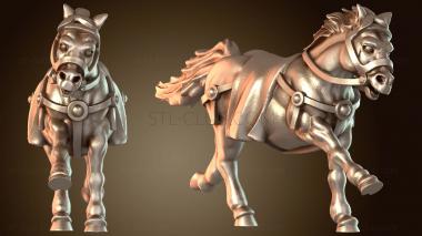 3D модель ЛОШАДЬ стойкая (STL)