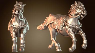 3D модель ЛОШАДЬ сияющая (STL)