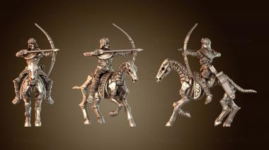 3D модель Верный конный лучник (STL)