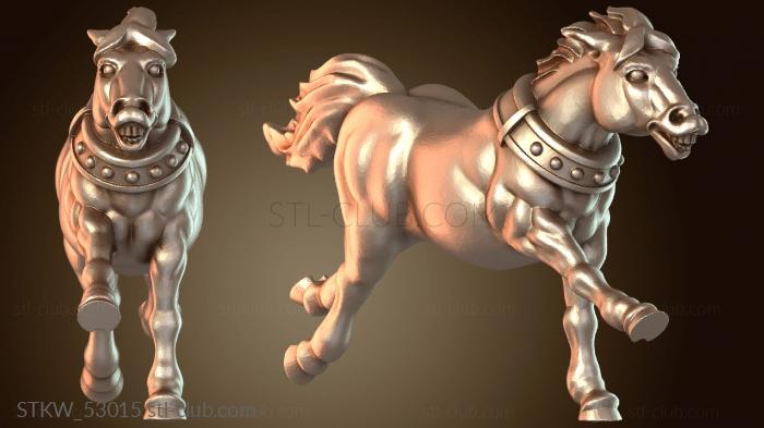 Military ЛОШАДЬ храбрая