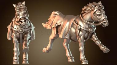 3D модель ЛОШАДЬ героическая (STL)