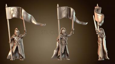 3D модель Знамя Конной гвардии лордов-королей (STL)