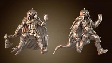 3D модель Всадник с кошмаром злобным (STL)