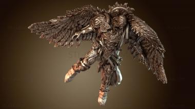 3D модель Диорама Хоруса Лорд Второй Войны Ангел (STL)