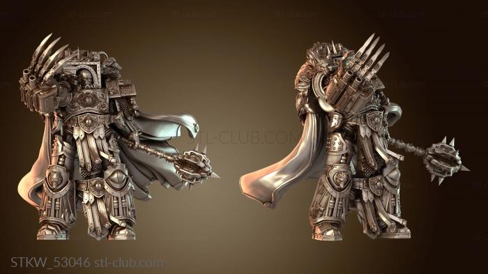 Military Horus luperkal iz varhammer Lord War Two Knight