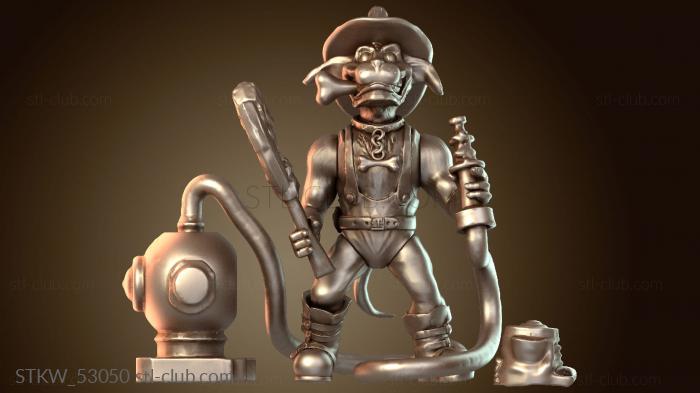 Military Мутант-далматинец из горячей точки, пожарный