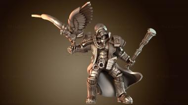 3D модель Хаус Бхартет Кросс Ужасный судья Арбитрес Командир (STL)