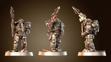 3D модель Гончие Моркаи полны решимости (STL)