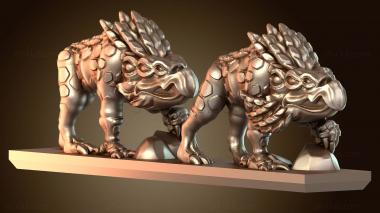 3D модель Гончие полоски (STL)