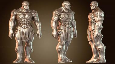 3D модель Дом стоит прото-человек примарис бездействует (STL)