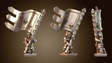 3D модель Знамя домашней гвардии (STL)
