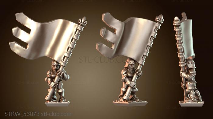 Military На знамени домашней гвардии отмечено