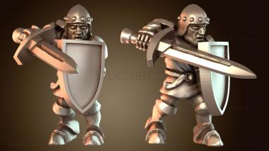 3D модель Изысканная геральдика домашней гвардии (STL)