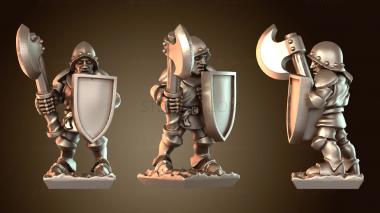 3D модель Геральдика домашней гвардии цепкая (STL)