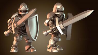 3D модель Геральдика домашней гвардии доблестная (STL)