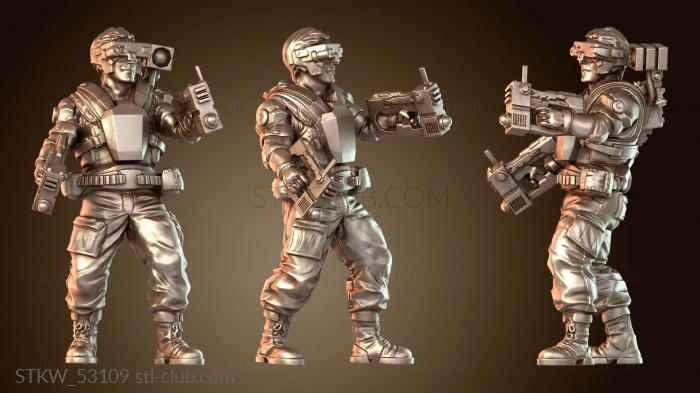 Military Хадсон Вонг Human Xeno Brood ler