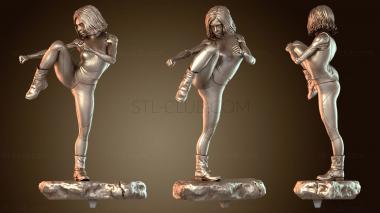 3D модель Халк Боевой Ангел Женщина (STL)