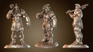 3D модель Халк Гладиатор Прыгающий (STL)
