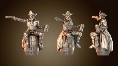 3D модель Стратегический адмирал-человек (STL)