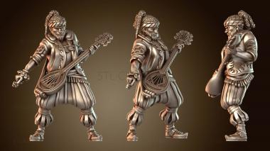 3D модель Колода барда-человека (STL)