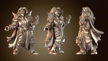 3D модель ЧЕЛОВЕК-КЛЕРИК (STL)