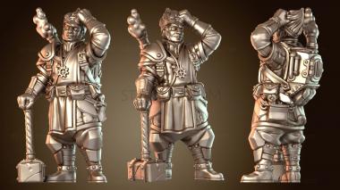 3D модель ЧЕЛОВЕК-КЛЕРИК благородный (STL)