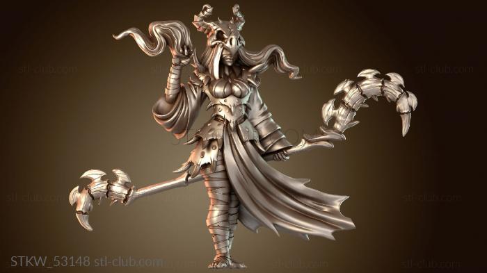 Military Человек Женщина-Колдун Аркан